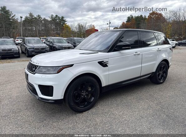 SALWR2RVXKA839444 2019 LAND ROVER RANGE ROVER SPORT White წინა მარცხენა ხედი სამი მეოთხედიდან