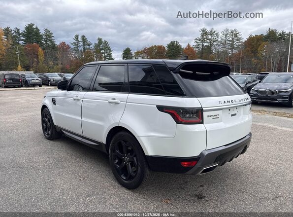 SALWR2RVXKA839444 2019 LAND ROVER RANGE ROVER SPORT White უკანა მარცხენა