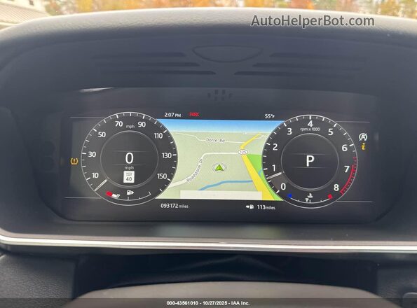 SALWR2RVXKA839444 2019 LAND ROVER RANGE ROVER SPORT White უკანა სავარძლების ხედი