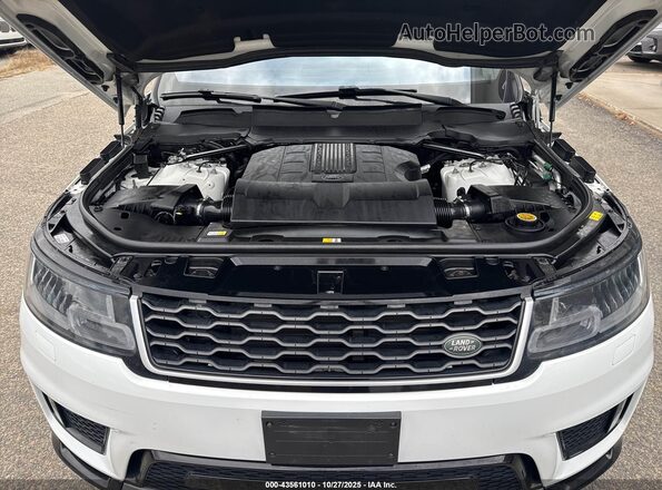 SALWR2RVXKA839444 2019 LAND ROVER RANGE ROVER SPORT White უკანა ხედი