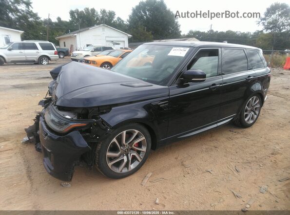 SALWR2SE4LA700700 2020 LAND ROVER RANGE ROVER SPORT Black წინა მარცხენა ხედი სამი მეოთხედიდან