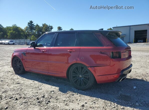 SALWR2SEXNA205517 2022 LAND ROVER RANGE Red უკანა მარცხენა