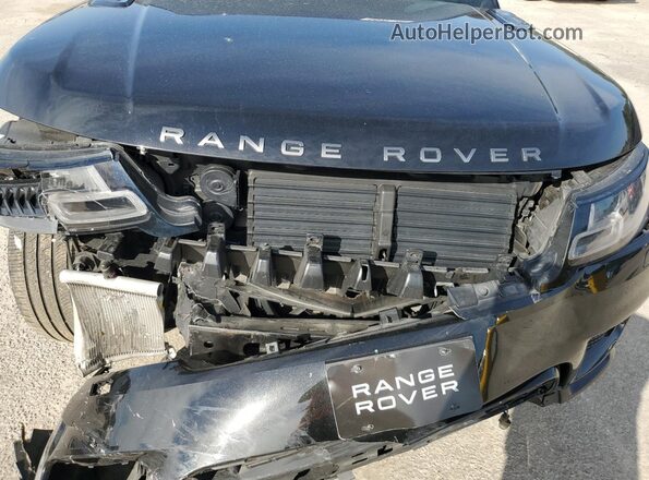 SALWR2SU2MA774903 2021 LAND ROVER RANGE Black Vista del compartimento del motor