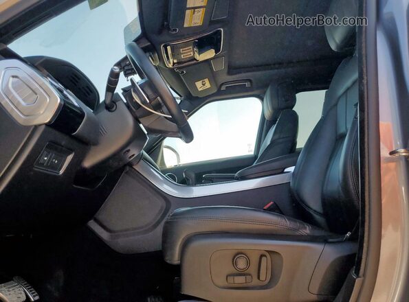 SALWR2SU2NA203882 2022 LAND ROVER RANGE Gray Widok wnętrza z przodu