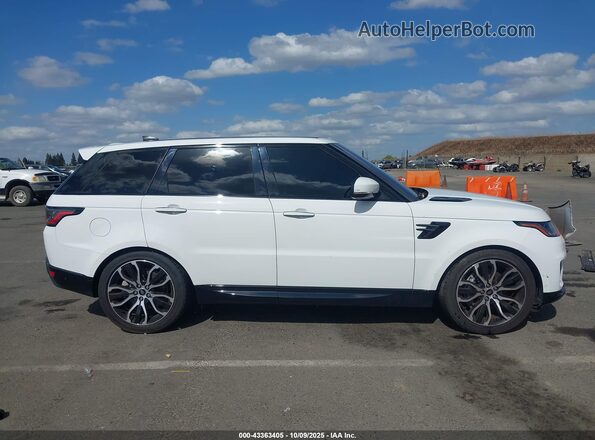 SALWR2SU3MA796165 2021 LAND ROVER RANGE ROVER SPORT White ხელსაწყოთა პანელის ხედი