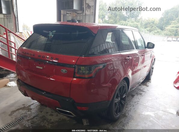 SALWR2SU6LA707963 2020 LAND ROVER RANGE ROVER SPORT Red Trasero derecho