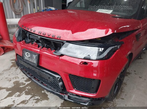 SALWR2SU6LA707963 2020 LAND ROVER RANGE ROVER SPORT Red Vista frontal