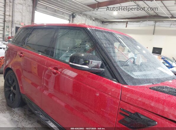 SALWR2SU6LA707963 2020 LAND ROVER RANGE ROVER SPORT Red Vista interior trasera