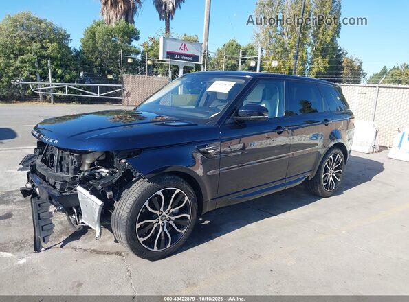 SALWR2SU8LA724425 2020 LAND ROVER RANGE ROVER SPORT Dark Blue Vista tres cuartos delantera izquierda