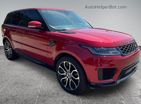 SALWR2SU8MA764845 2021 LAND ROVER RANGE Red Tył lewy