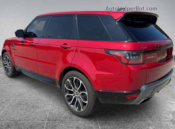SALWR2SU8MA764845 2021 LAND ROVER RANGE Red Tył prawy