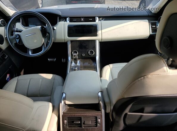 SALWR2SUXMA780805 2021 LAND ROVER RANGE Silver Առջևի վահանակի տեսք