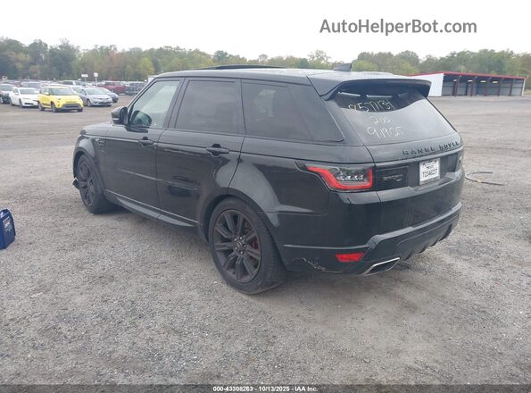 SALWS2RU3MA786682 2021 LAND ROVER RANGE ROVER SPORT Black Rear left