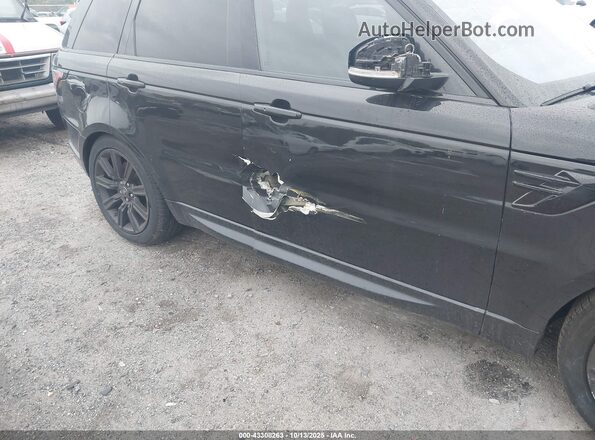 SALWS2RU3MA786682 2021 LAND ROVER RANGE ROVER SPORT Black Front view