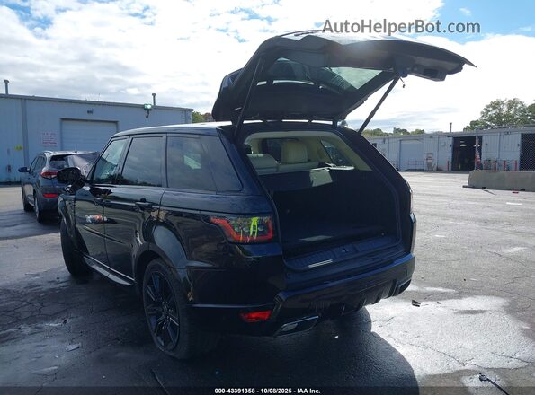 SALWS2RU3MA794569 2021 LAND ROVER RANGE ROVER SPORT Black Trasero izquierdo