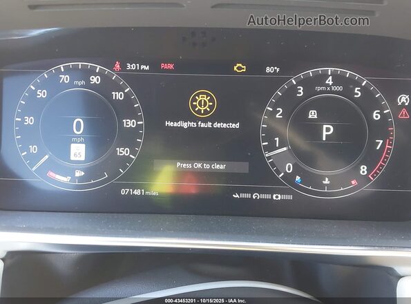 SALWS2RU4LA894310 2020 LAND ROVER RANGE ROVER SPORT White Vista de los asientos traseros