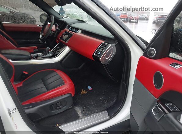 SALWS2RU7LA896116 2020 LAND ROVER RANGE ROVER SPORT White Vista interior delantera