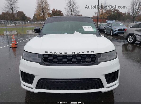SALWS2RU7LA896116 2020 LAND ROVER RANGE ROVER SPORT White Vista del cuadro de instrumentos