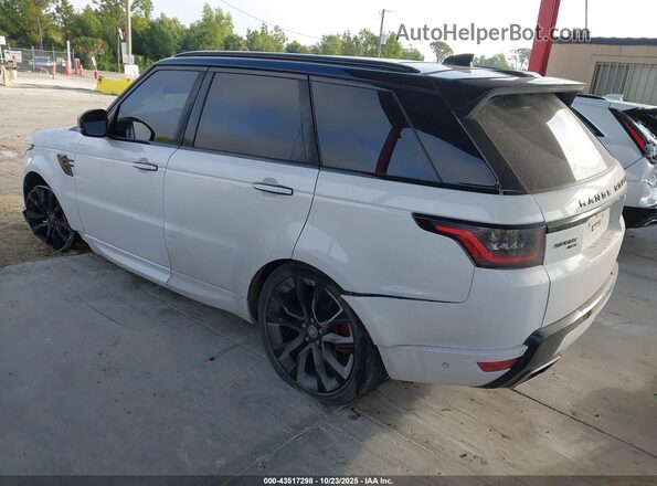 SALWS2RU9MA783978 2021 LAND ROVER RANGE ROVER SPORT White Trasero izquierdo