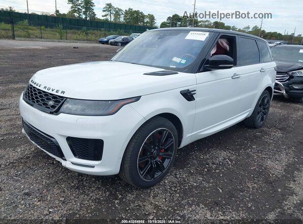 SALWS2RUXLA897566 2020 LAND ROVER RANGE ROVER SPORT Белый Передняя левая четверть