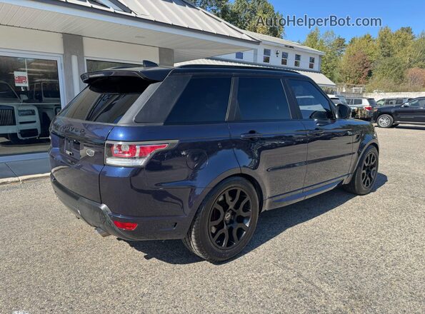 SALWV2FE3HA142612 2017 LAND ROVER RANGE Blue Դիմացի տեսք