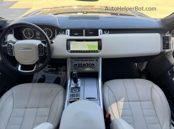 SALWV2FE3HA142612 2017 LAND ROVER RANGE Blue Սալոնի հետևի տեսք