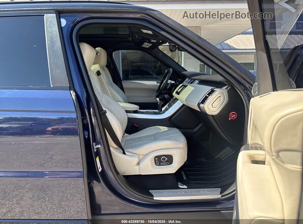SALWV2FE3HA142612 2017 LAND ROVER RANGE ROVER SPORT Blue Սալոնի դիմացի տեսք