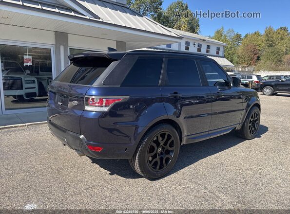 SALWV2FE3HA142612 2017 LAND ROVER RANGE ROVER SPORT Blue Հետևի աջ