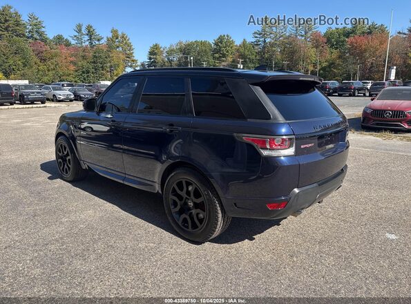 SALWV2FE3HA142612 2017 LAND ROVER RANGE ROVER SPORT Blue Հետևի ձախ