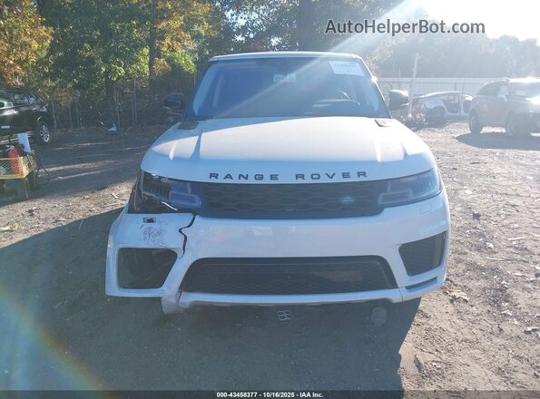 SALWV2SE1LA877376 2020 LAND ROVER RANGE ROVER SPORT White Vista del cuadro de instrumentos