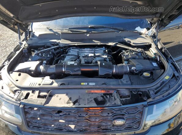 SALWZ2RE0MA769858 2021 LAND ROVER RANGE Black ძრავის განყოფილების ხედი