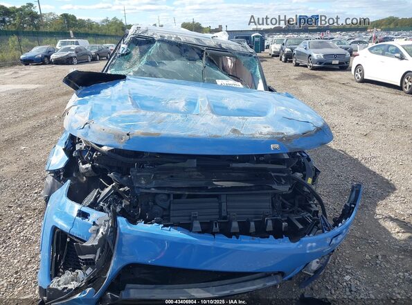 SALWZ2RE1NA231137 2022 LAND ROVER RANGE ROVER SPORT Синий Вид панели приборов