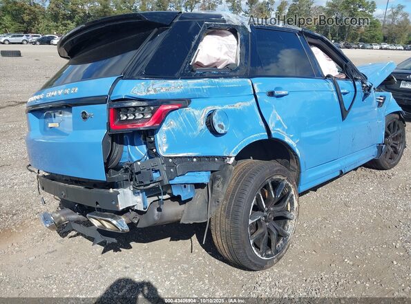 SALWZ2RE1NA231137 2022 LAND ROVER RANGE ROVER SPORT Синий Задняя правая четверть