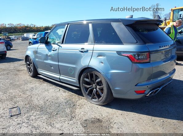 SALWZ2SEXJA196277 2018 LAND ROVER RANGE ROVER SPORT Gray Trasero izquierdo