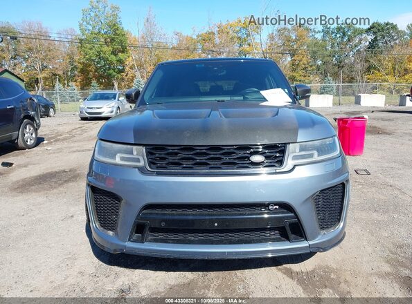 SALWZ2SEXJA196277 2018 LAND ROVER RANGE ROVER SPORT Gray Vista del cuadro de instrumentos