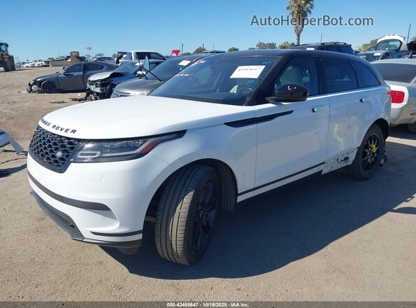 SALYB2EX8LA282457 2020 LAND ROVER RANGE ROVER VELAR White წინა მარცხენა ხედი სამი მეოთხედიდან