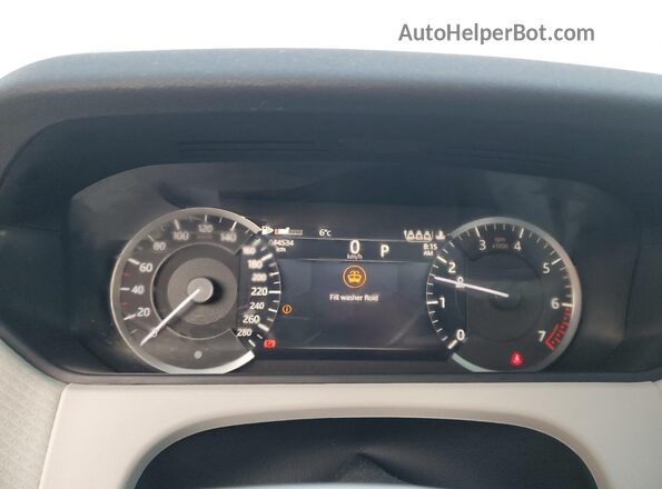 SALYJ2EX1PA360568 2023 LAND ROVER RANGE Белый Вид щитка приборов