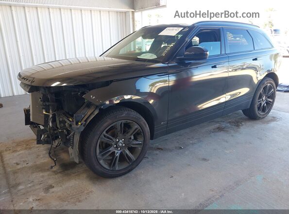 SALYK2EX2LA287055 2020 LAND ROVER RANGE ROVER VELAR Black Передня ліва чверть