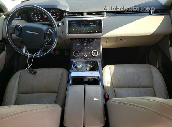 SALYK2EX7LA275046 2020 LAND ROVER RANGE White Widok deski rozdzielczej