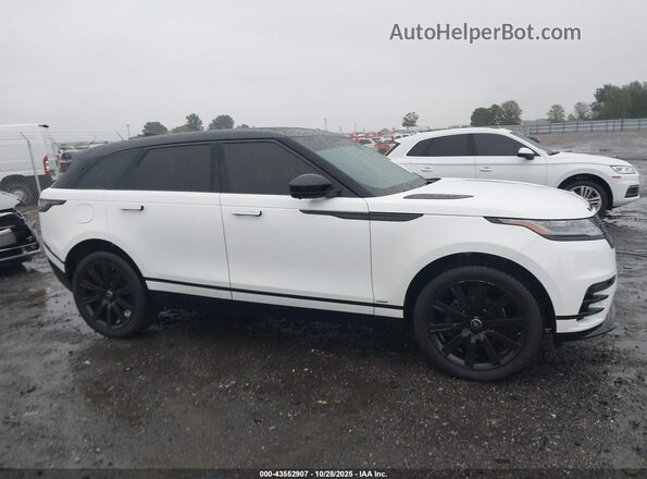 SALYK2EX8LA243321 2020 LAND ROVER RANGE ROVER VELAR White უკანა სალონის ხედი