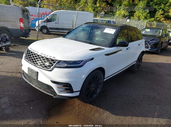 SALYK2EX8LA272740 2020 LAND ROVER RANGE ROVER VELAR White Առջևի ձախ երեք քառորդ տեսարան