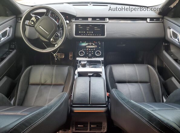 SALYK2FX3LA239997 2020 LAND ROVER RANGE Gray Вид панелі приладів