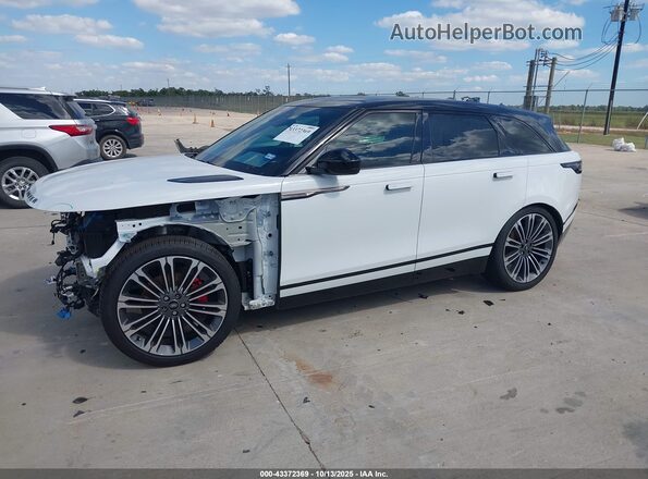 SALYL2EX1SA800632 2025 LAND ROVER RANGE ROVER VELAR White Առջևի ձախ երեք քառորդ տեսարան