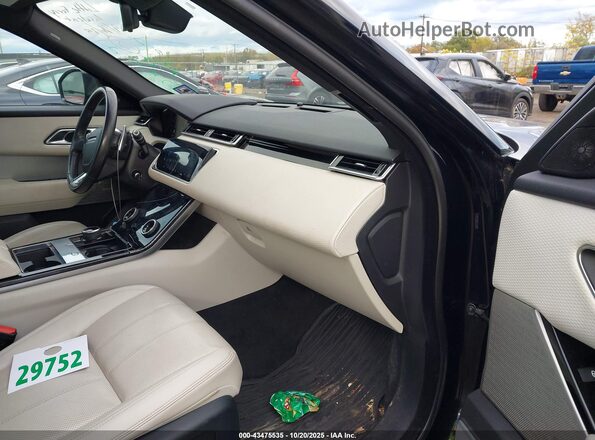 SALYL2EX6KA210622 2019 LAND ROVER RANGE ROVER VELAR Black Вид салону спереду