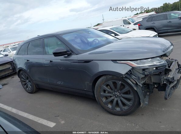 SALYM2RV1JA740596 2018 LAND ROVER RANGE ROVER VELAR Gray სალონის 360-გრადუსიანი ხედი