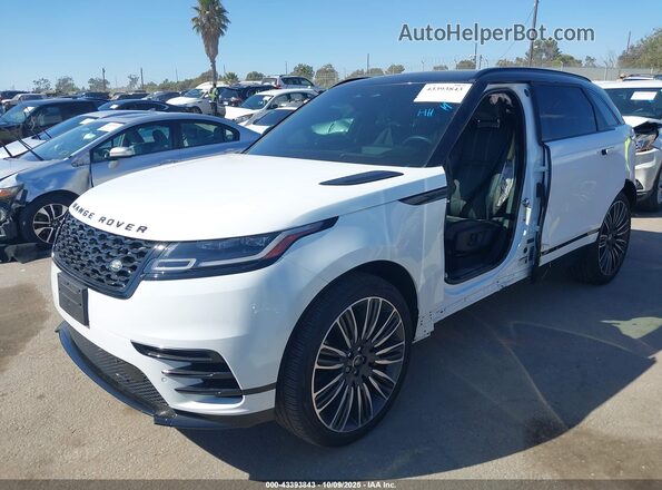 SALYT2EUXPA356700 2023 LAND ROVER RANGE ROVER VELAR White წინა მარცხენა ხედი სამი მეოთხედიდან