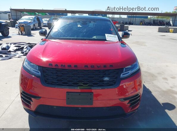 SALYT2EX8MA322888 2021 LAND ROVER RANGE ROVER VELAR Red Սալոնի հետևի տեսք