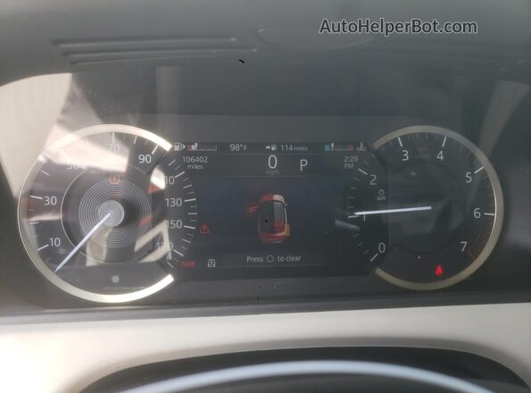 SALYT2EX9NA342990 2022 LAND ROVER RANGE ROVER Белый Вид задних сидений