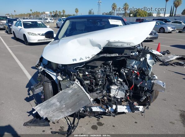 SALZJ2FX0MH156429 2021 LAND ROVER RANGE ROVER EVOQUE White Widok zestawu wskaźników