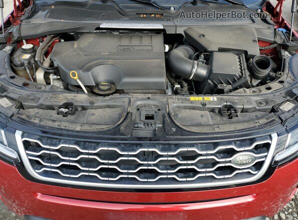 SALZJ2FX1LH071436 2020 LAND ROVER RANGE Red Вид задньої частини салону